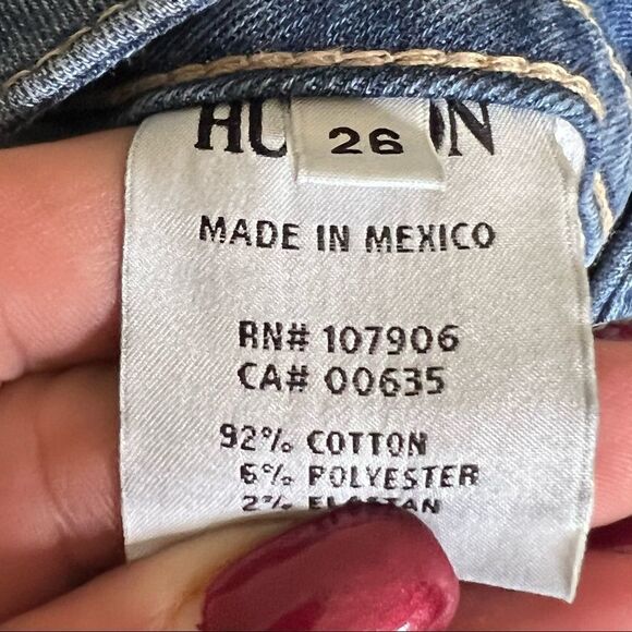 Hudson | Palerme Knee Cuffed Denim Shorts - Picture 3 of 8